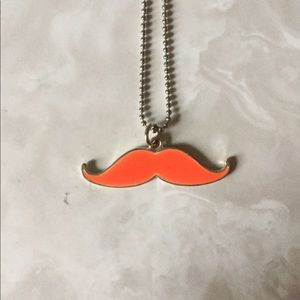 Mustache Necklace